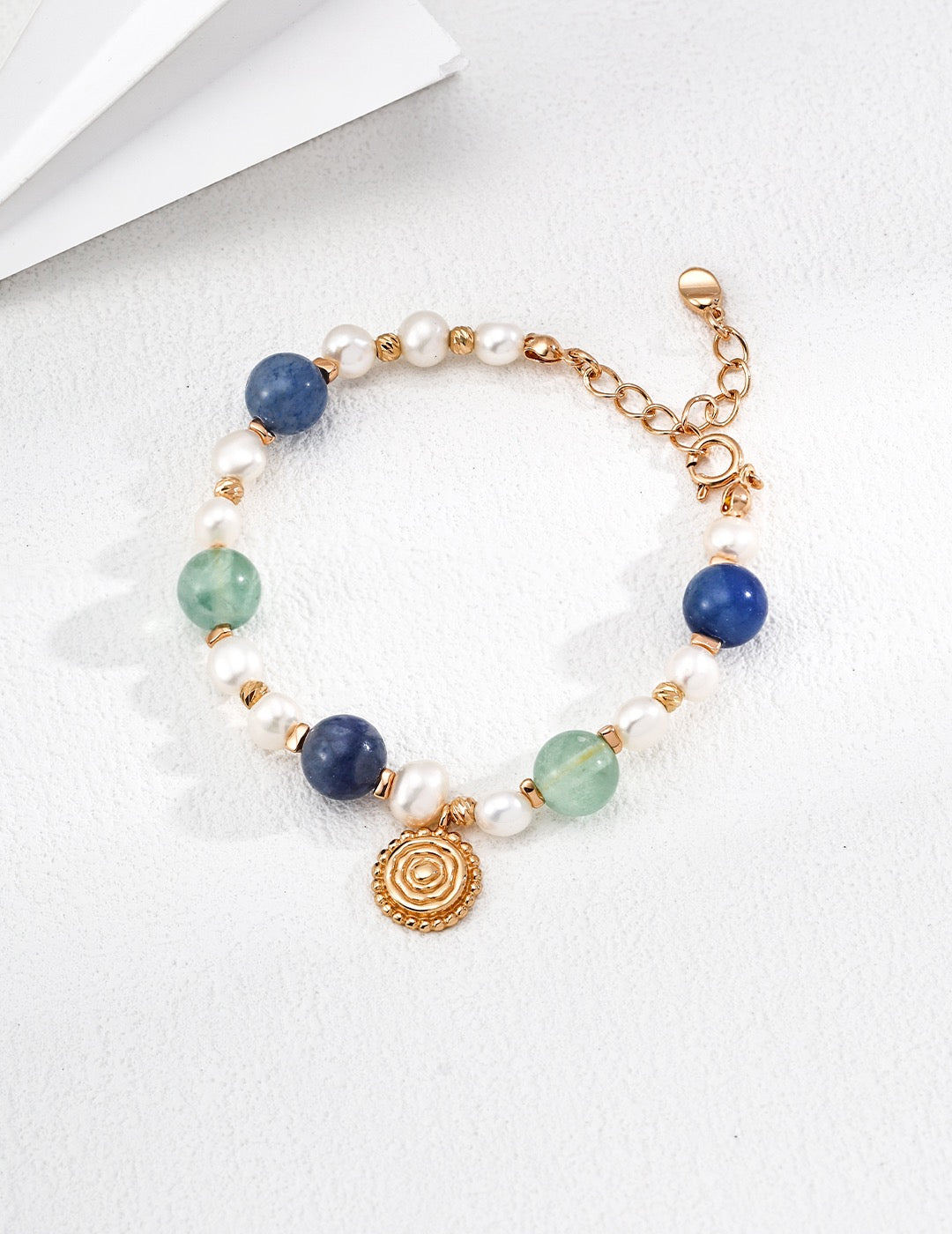 「星語之環」天然石珍珠手鍊｜Gem & Pearl Bracelet